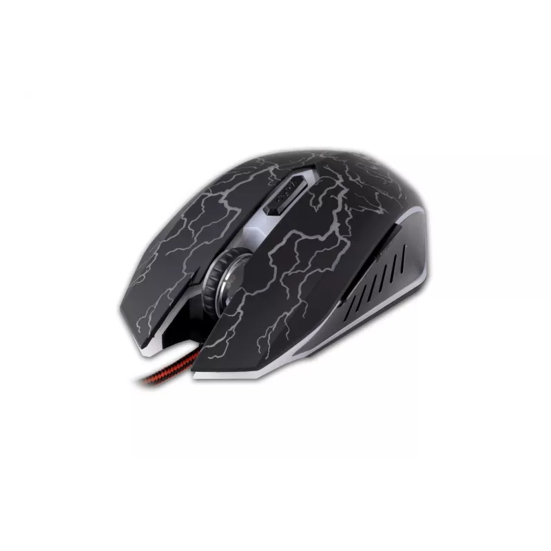Rebeltec Diablo - muis - optisch - 6 knoppen - bedraad - USB