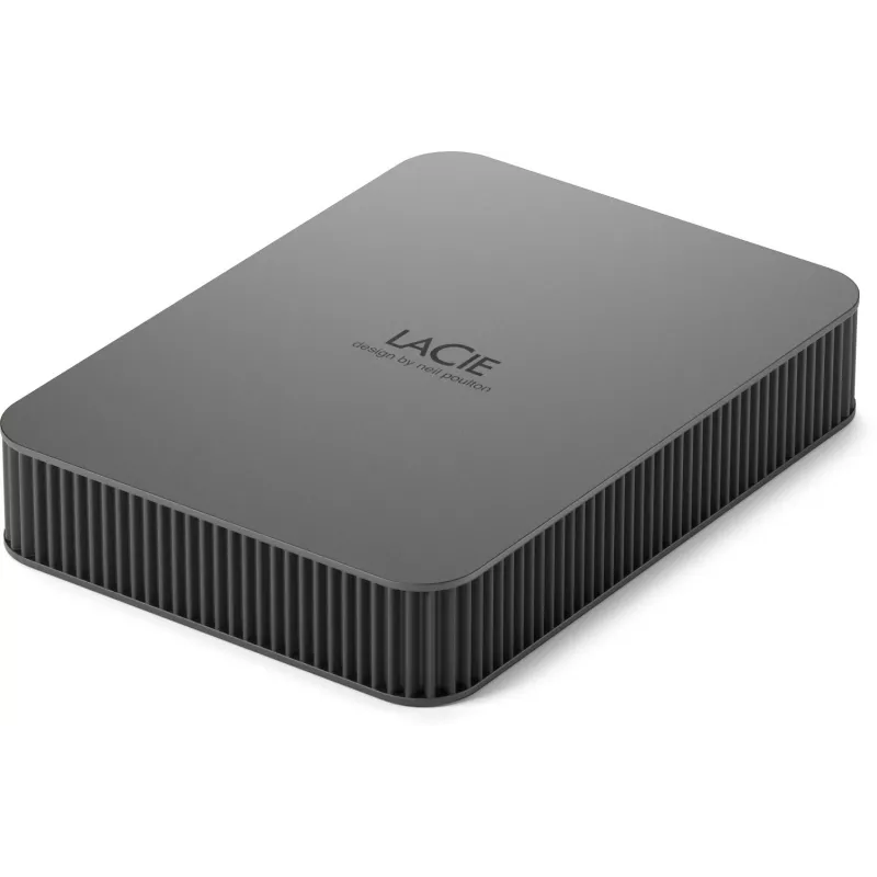 LaCie Mobile Drive Secure 5TB draagbare externe harde schijf 2,5 inch Mac & PC Space Grey datarecoverydienst (STLR5000400)