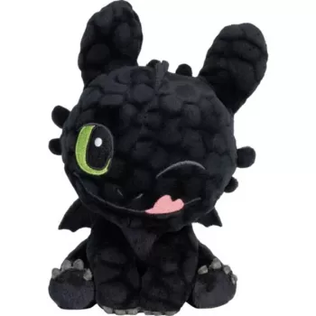 Dragons: Toothless, blij, knuffeldier 18 cm