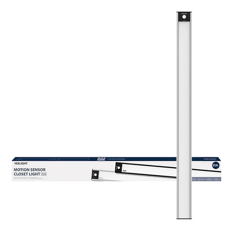 Yeelight kastverlichting YLCG006 LED-bewegingssensor kledingkastverlichting 60 cm 2700K (zilver)