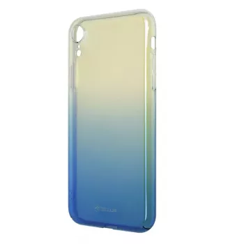 Telefoonhoesje Tellur Cover Soft Jade voor iPhone XS, blauw, zachte beschermhoes
