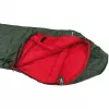 Mummieslaapzak zwart Arrow ECO (donkergroen/rood)