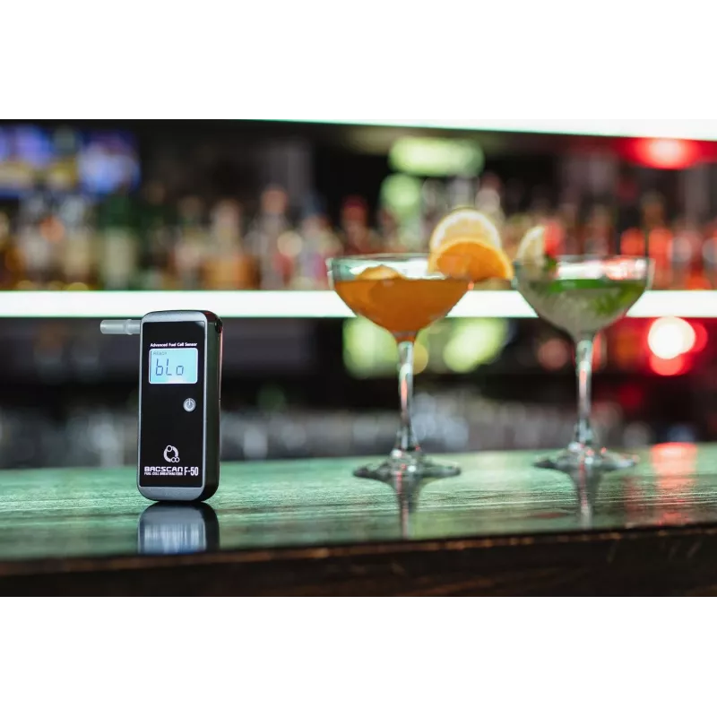BACscan F-50 alcoholtester 0 - 4% zwart