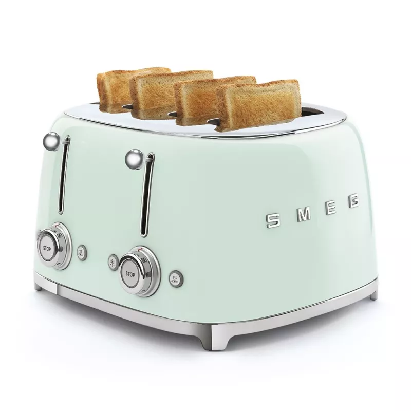 SMEG toaster (TSF03PGEU) pastelgroen