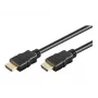 Wentronic goobay Series 2.0 - Highspeed - HDMI-kabel met Ethernet - HDMI mannelijk naar HDMI mannelijk - 15 m - Dubbele isolatie - Zwart - 4K Ultra HD s