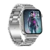 Smartwatch Colmi P80 Steel zilver met Bluetooth en hartslagmeter