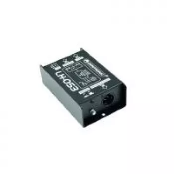 Passieve DI-box Omnitronic LH-053 1-kanaals, passieve directbox voor instrument/line