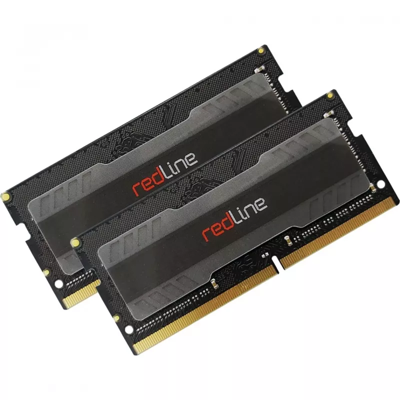 64GB Mushkin SO-DIMM 3200 (2x 32 GB) dual-kit (zwart, MRA4S320NNNF32GX2, Redline)