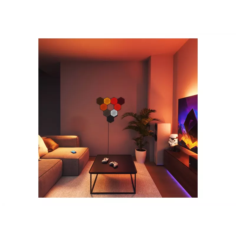 Slimme wandlamp Nanoleaf NL42-0102HX-9PK