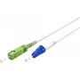 Goobay 59610 glasvezelkabel 3 m SC/APC LC/UPC FTTH OS2 wit (59610)
