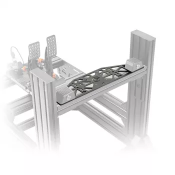 Montagebeugel Asetek SimSports 460×120×5 mm, staal, zwart