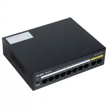 Switch RUIJIE RG-ES110F-P 8-poorts 10/100Mbps PoE+ 110W