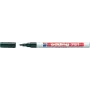 Marker Edding e-751 witte kunststof ronde punt — witte inkt, ronde punt