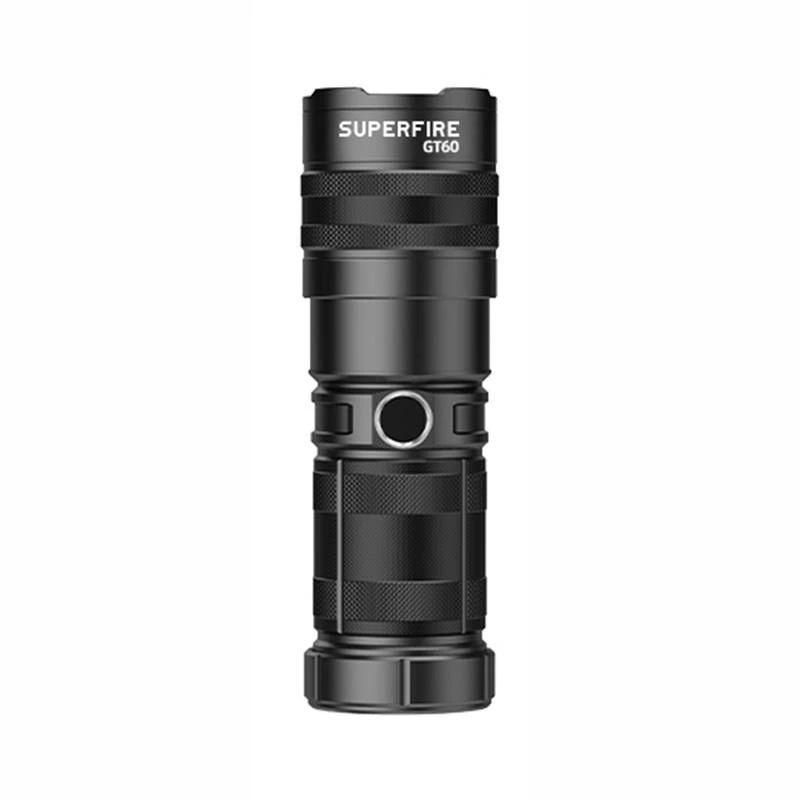 Zaklamp Superfire GT60, 2600 lm, USB-C oplaadbare handlamp