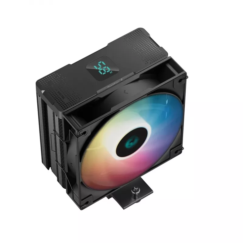 DeepCool AG400 Digital BK ARGB processorkoeler lucht 12 cm zwart 1 stuk