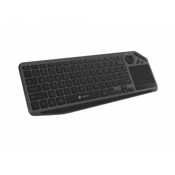 Natec Turbot 2 | toetsenbord | draadloos | US | Bluetooth | zwart/grijs