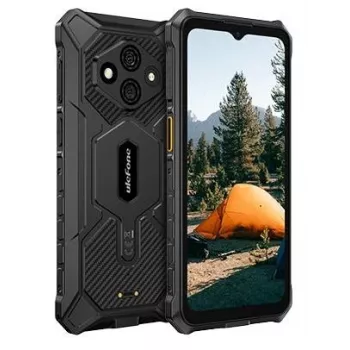 Robuuste smartphone UleFone RugKing 3 Pro — 16,7 cm (6,56 inch) HD+, Unisoc T7250 1,6 GHz, 8 GB RAM, 128 GB, 48 MP dual, 5700 mAh, dual SIM, USB-C, zwart