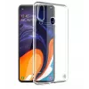 Beschermhoes van siliconen Tellur voor Samsung Galaxy A60, transparant