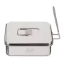 Campingkookset ESBIT CS1100ST — aluminium en roestvrij staal, 1,1 L, 659 g, zwart/zilver
