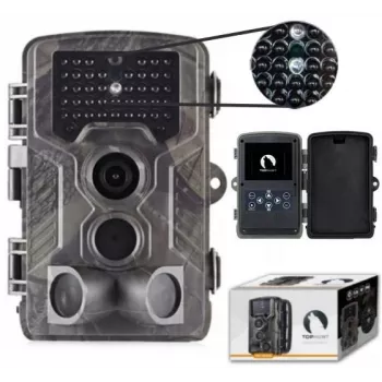 Wildcamera TOPHUNT HC800A FHD met 42 IR-LED's — Pools menu, bewegingsgeactiveerde wildcamera