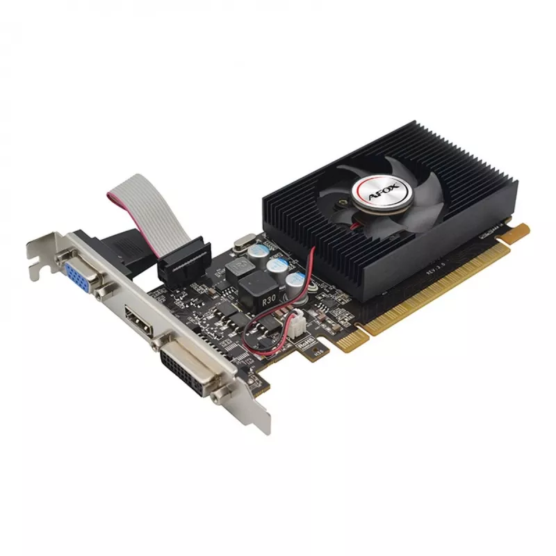 Grafische kaart AFOX AF240-1024D3L2 — NVIDIA GeForce GT 240, 1 GB DDR3, 128-bit, PCIe 2.0
