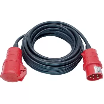 brennenstuhl H07RN-F 5G2.5 - verlengsnoer - IEC 60309 16A (F) naar IEC 60309 16A (M) - AC 400 V - 25,0 m - zwart (1167720)