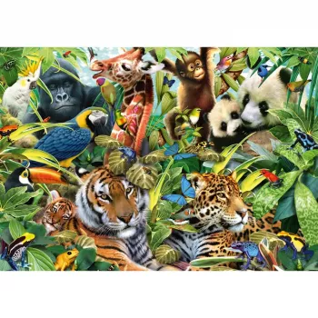 Puzzel Schmidt Spiele 57385 – 1500 stukjes, dieren, breedte 846 mm