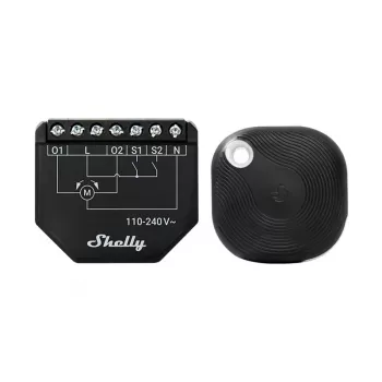 WiFi-rolluikbesturing Shelly Shutter BLU (Shelly_Shutter_BLU_1) Bluetooth-knop, robuuste behuizing