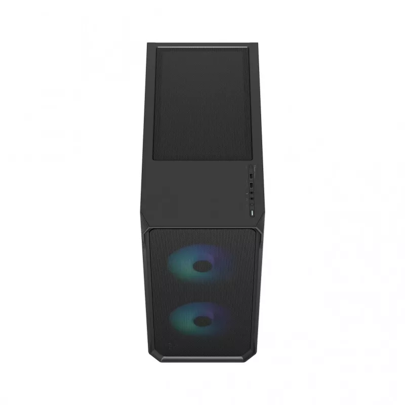 Fractal Design Focus 2 RGB Tempered Glass mid tower ATX pc-behuizing - zwart