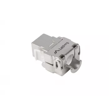 Keystone-module RJ45 - LSA FTP Cat.5e 180 graden voor de montagedoos