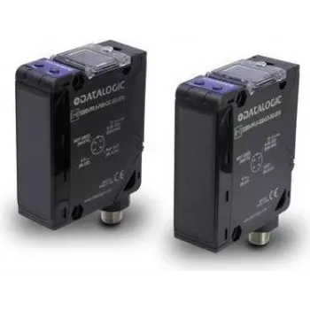 Fotoelektrische sensor Datalogic S300-PR-1-C01-RX, zwarte kunststof behuizing, 24–240 V AC, 0,025 kHz, 3 A, 25×70×100 mm