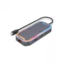 USB-hub Unitek uHUB S7+ — bekabelde USB 3.2 Gen 2 Type-C, 100 W PD, Gigabit Ethernet, 4K-ondersteuning, Space Grey