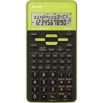 Sharp EL531TH rekenmachine pocket scientific zwart, groen