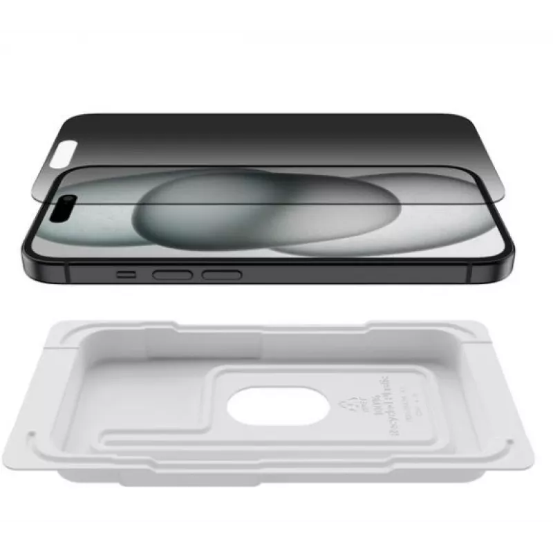 Beschermglas ScreenForce UltraFlass privacyfilter iPhone 15 Pro