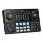USB-audio-interface MAONO AME2 zwart met ingebouwde effecten, compacte desktop-soundcard