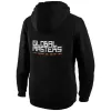 Global Masters hoodie GM logo - zwart (M)