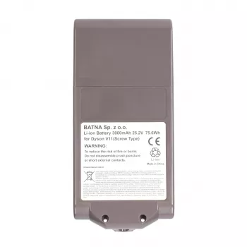 Batterij Dyson voor stofzuiger V11 schroef 25,2 V 3000 mAh