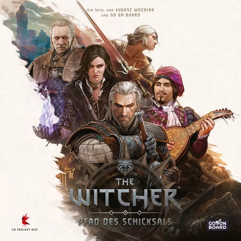 Bordspel Asmodee The Witcher: Pad van het Lot Deluxe Edition – tabletop-rollenspel/strategiespel