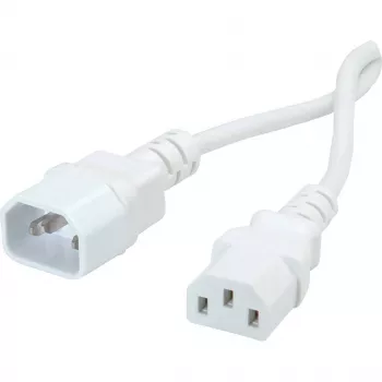 VALUE apparaat-aansluitkabel, wit 1,8 m (19.99.1516)