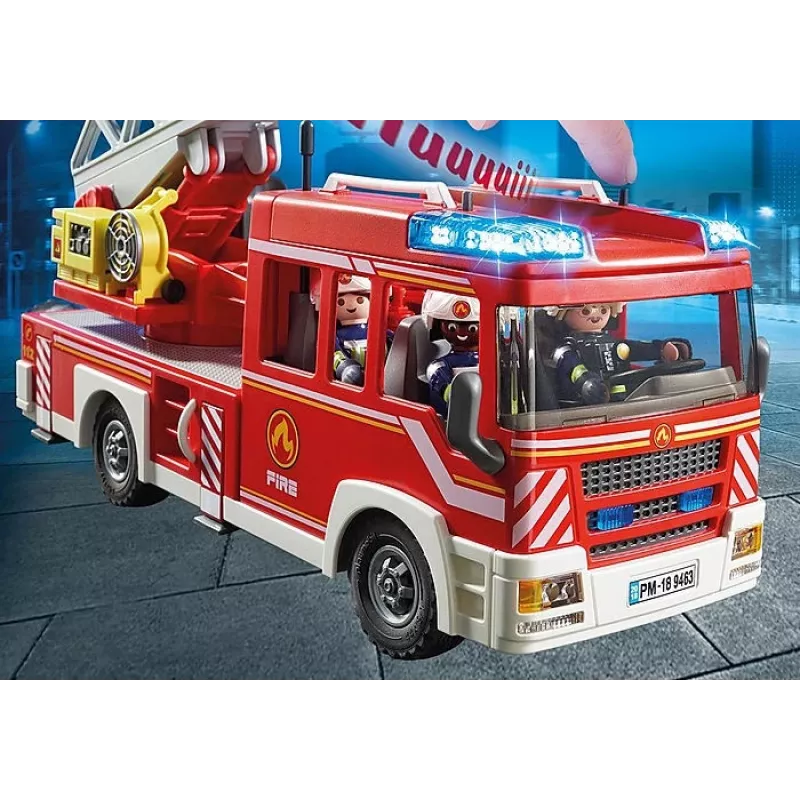 Truck Playmobil brandweerladder eenheid 9463