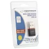 Esperanza EA134K kaartlezer zwart, zilver, transparant USB 2.0