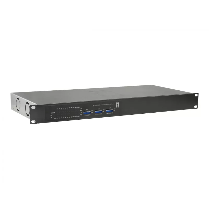 Unmanaged switch LevelOne FGP-2602W380 26-poorts Fast Ethernet PoE