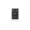 BCS200, dakkant, 8x, 2,1 cm, volledig gecoat (FC), zwart, 160 g