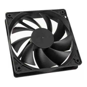 Ventilator Akasa zwart 12cm AK-174BKT-B