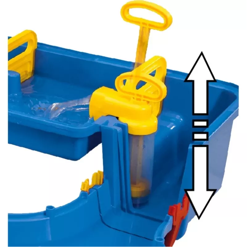 Waterplay Niagara blauw geel wateraangedreven speelgoed