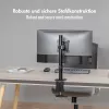 Monitorarm 17-32 inch, max. 9 kg, zwart