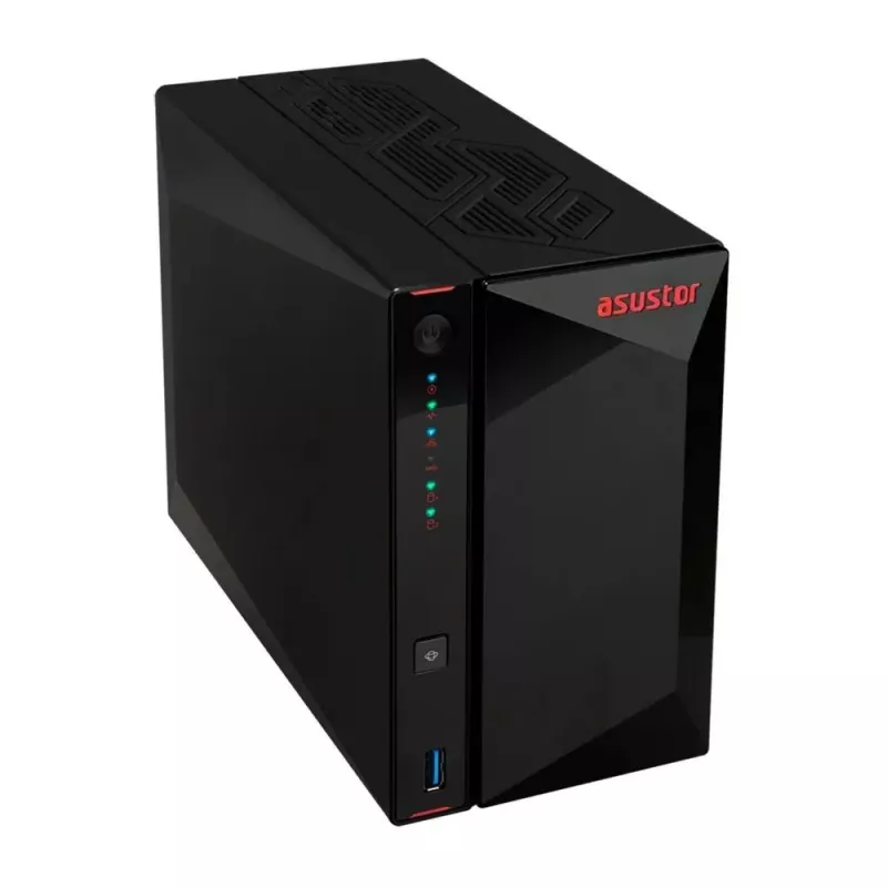 Asustor AS5402T NAS/opslagserver Intel® Celeron® N5105 4 GB DDR4 0 TB ADM zwart