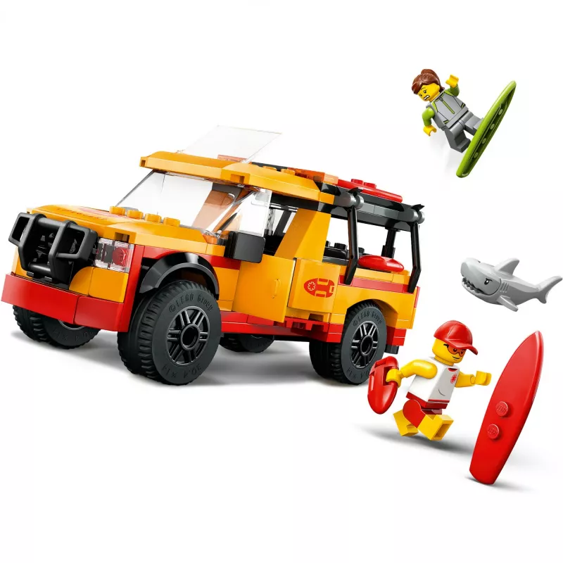 LEGO CITY 60453 Reddingsambulance voor het strand