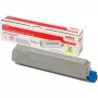 Toner OKI 43487709 tot 6000 pagina's geel