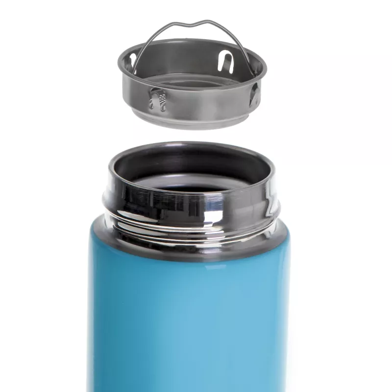 Isolatieflacon Adler AD 4506BL - thermoskan met LED-temperatuurweergave, blauw